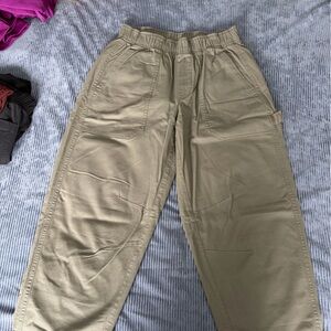 Two pairs of Old Navy Women's Khaki Capris